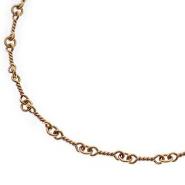 CHROME HEARTS クロムハーツ 22K NECKCHAIN T24 ツイスト