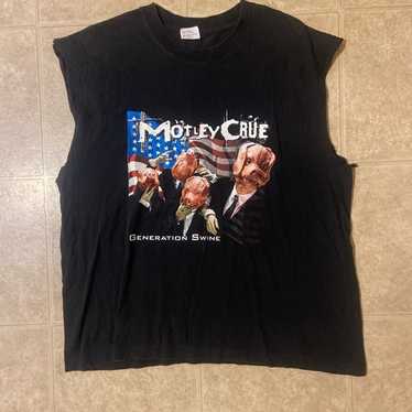 Vintage 1997 Motley Crue Generation Swine Album Promo Tee