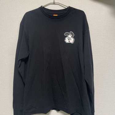 HUMAN MADE - ヒューマンメイド ブラック クマ プリント ロングT