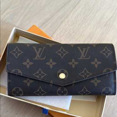 Source Unknown Brown Monogram Wallet - image 1