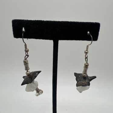 Zuni fetish earrings - Gem