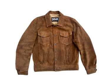 ジャケット・アウター 80s schott suede leather tracker jacket s-l500.jpg
