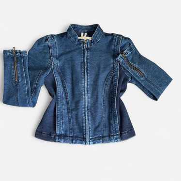 ジャケット・アウター 00s miu miu archive navy Tailored jacket Miu miu denim jacket - Gem