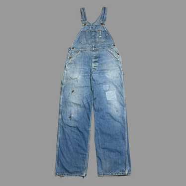 所々　Lee DUNGAREES VINTAGE OVERALLS Vintage Lee Denim Overalls, 1960s XS Small Blue Jean