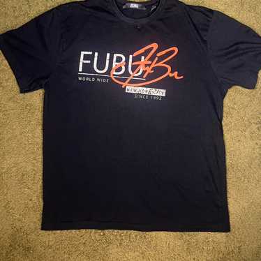 国内発送■FUBU■LOGO T-SHIRT FUBU / フーブ FB LOGO PAINTED T-SHIRT BLACK XL | TUNNEL