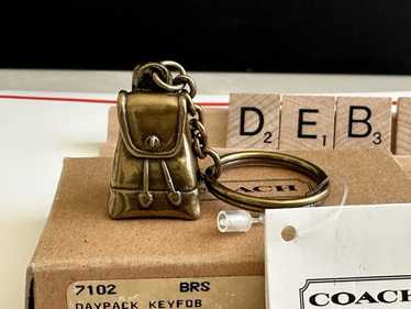 小物 Vintage Coach Daypack Turnrock Key Fob Vintage Coach Daypack Turnrock Key Fob