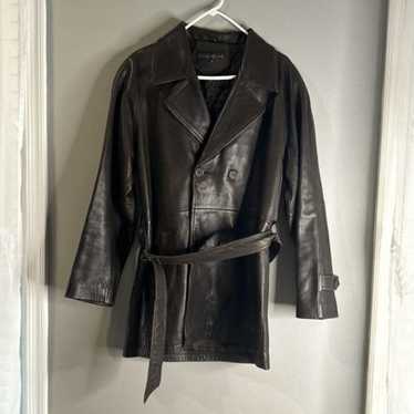 Daniel hechter leather jacket - Gem