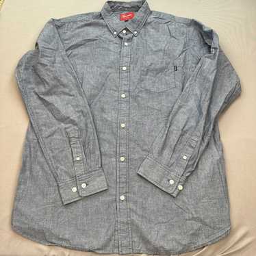 Supreme - Oxford Shirt　青M 2018SS Supreme - Oxford Shirt Blue M 2018SS