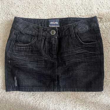 ミニスカート JEAN PAUL GAULTIER Women Mini Skirts FJU165IJ082 00 Black Gaultier denim jean paul mini skirt - Gem