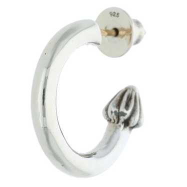 沸騰ブラドン hearts Chrome hoop Gem - earrings アクセサリー