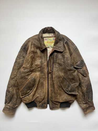 Mens robo leather jacket - Gem