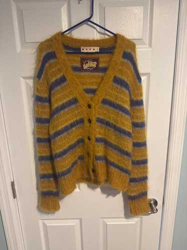 MARNI マルニ　FUZZY WUZZY カーディガン Marni Fuzzy Wuzzy Stripe Cardigan | Saks Fifth Avenue