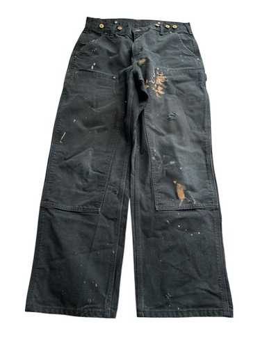 Men's Washed Duck Double Front Work Dungaree | Carhartt B136