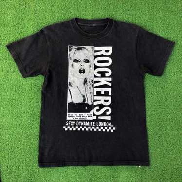 トップス Sex Pistols 'sexy dynamite london'T VTG SEXY DYNAMITE LONDON Sid & Nancy Punk T Shirt Japan Sz