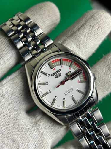 SEIKO 5 SNKL43 セイコー ファイブ (7S26) 美品! Yahoo!オークション -「セイコーファイブ 7s26」(アクセサリー