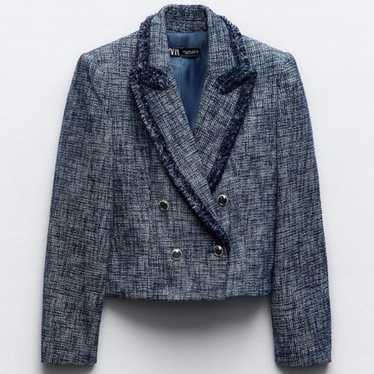 BLUELEA ブルレア Double button tweed jacket BLUELEA ブルレア Double button tweed jacket