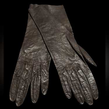 Christian Dior Black Leather Gloves | eBay