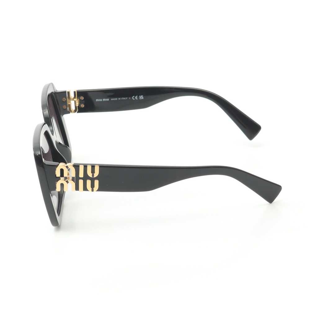 Miu Miu Miu Miu Mew Glimpse Sunglasses Gp Black G… - image 3