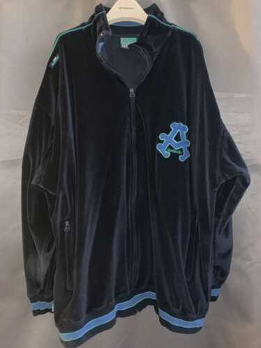 Akademiks stadium 2xl セットアップ VTG Y2K Akademiks Track Suit Mens 2XL Velour Stadium