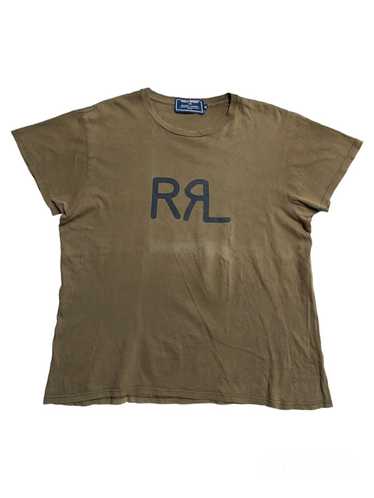 ヴィンテージ風【RRL】グラフィックTシャツ RRL - 希少 美品 90s USA製 RRL ダブルアールエル ブラック T