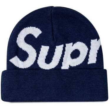 Supreme big logo beanie - Gem