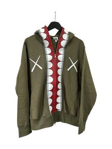 トップス vintage A BATHING APE kaws design sweat BAPE × kaws reversible sweat shirt cloud camo A Bathing Ape