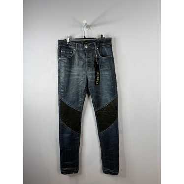 Purple jeans black p004 - Gem