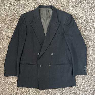Christian Dior Monsieur ダブルツイードジャケット Christian Dior Monsieur Mens Sz 41L Vintage Dillards Tweed