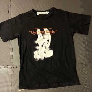 ☆OFF-WHITE Golden Ratio Tシャツ Black 送料込み トップス
