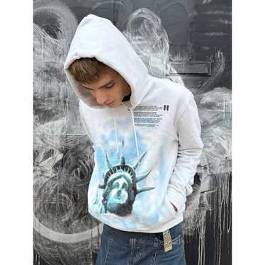 トップス Supreme Liberty Hooded Sweatshirt XL Supreme Liberty Hooded Sweatshirt - Size XL - Washed Black