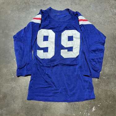50s Fab-Knit football shirt 古着 vintage vtg 50s ERNIE ROSE FAB KNIT BASEBALL JERSEY #5 BUTTON GRAY