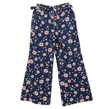 パンツ 00s miumiu wide straight pants (44) navy Miu miu navy pants - Gem