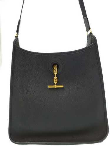 Hermes エルメス VESPA PM ヴェスパ STAMP □A【ランク：A】 Hermes Vespa Pm Crossbody Shoulder Bag Messenger Dark Brown