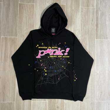 Sp5der p*nk パーカー　スパイダー　GROW AROUND 購入品 スパイダー P*NK パーカー ブラック メンズ - FW21 - JP