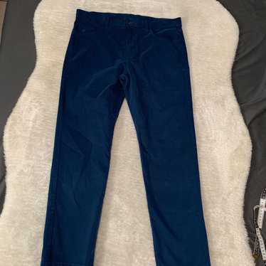 グレイソン　GREYSON ネイビー スリムフィットパンツ 30/32 New Greyson Serrano 96% Wool Pants Mens Size 32 32 Maltese