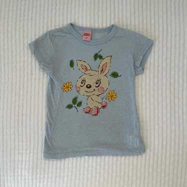 アクメドラビ★UNI_POPSTAR RABBIT SHORT SLEEVE T-SHIRT_3色 Hysteric glamour tee bunny - Gem
