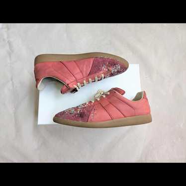 Maison Margiela メゾンマルジェラ スニーカー 赤 2007423S0431 メゾン マルジェラ × クラシックレザー DQ / Maison Margiela
