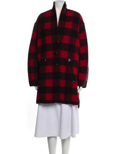 コート ISABEL MARANT RED WOOL BLEND COAT Isabel Marant Double Breasted Coat women - Glamood Outlet