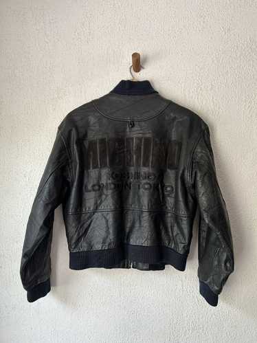 MICHIKO KOSHINO 黒 レザージャケット ボンバージャケット Michiko Koshino London Jacket - Etsy