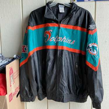 Miami dolphins leather jacket - Gem