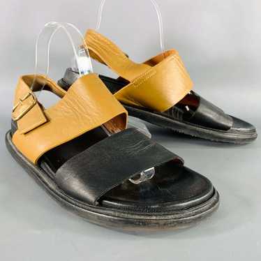 サンダル MARNI Men Sandals Brown SBMR004004P5246 00M30 Marni sliders Sabot men's brown color at PRM US