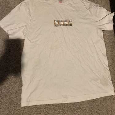 supreme Burberry BOX LOGO Tシャツ sサイズ