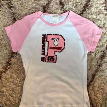 信頼への信頼 hot Y2k pink Gem - playboy トップス