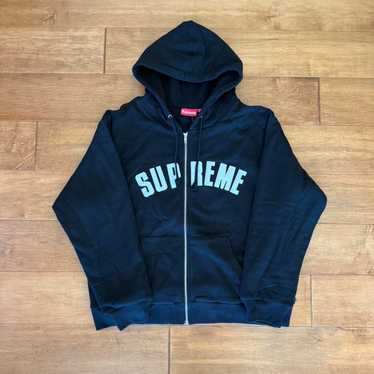 Supreme Arc Thermal Lined Zip Up Hooded Sweatshirt Desert