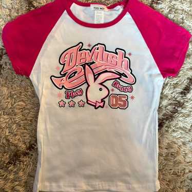 Y2k hot pink playboy - Gem