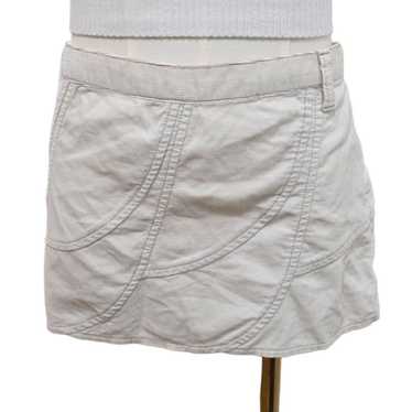 Abercrombie & Fitch Women's Skirt - White/Cream -… - image 1