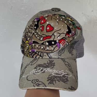 Y2k ed hardy cap - Gem