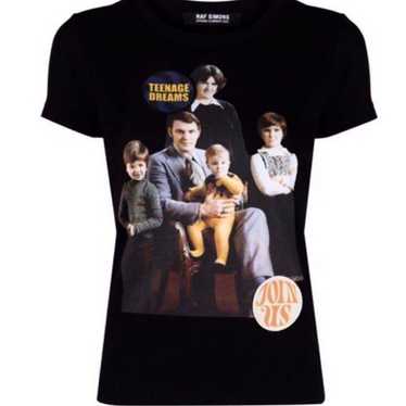 Raf Simons Teenage Dreams Tシャツ 半袖 Raf Simons Oversized Teenage Dreams Tour T-shirt - XS