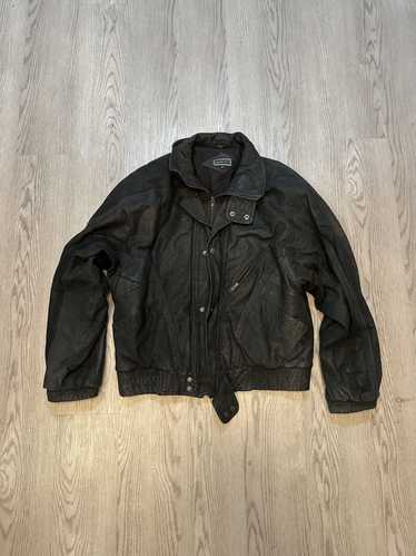 Saxony mens leather jacket - Gem