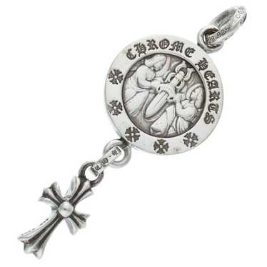 Authentic [Chrome Hearts] Angel Medallion Necklace V1 FU